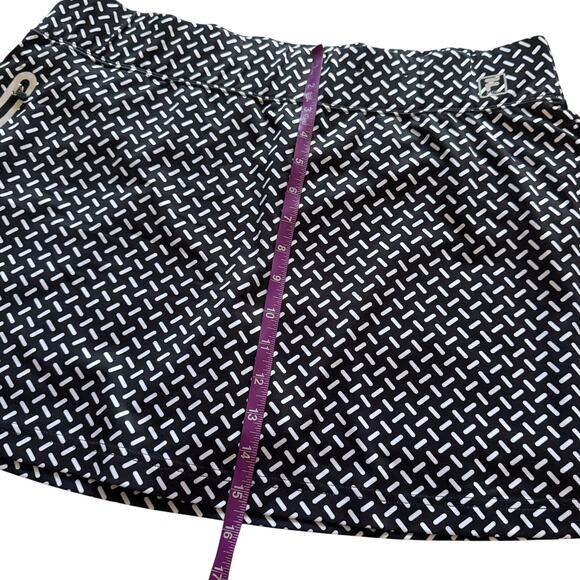 Fila Athletic Skort Women's Sz XL Black White Pocket Pickleball Tennis Golf - Picture 8 of 9